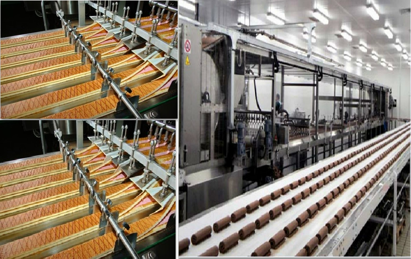 Dây chuyền sản xuất bánh bông lan tự động